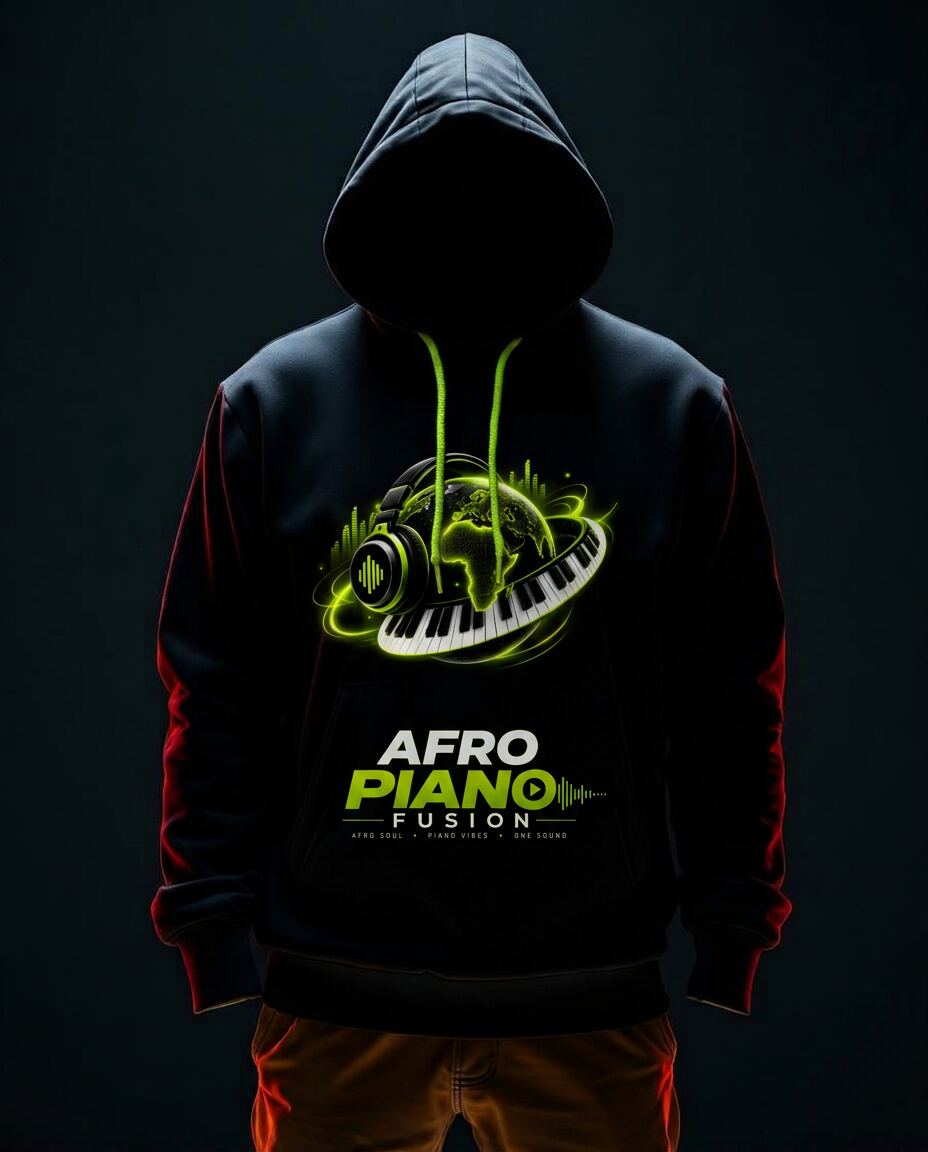Afro Piano Fusion Essential Hoodie