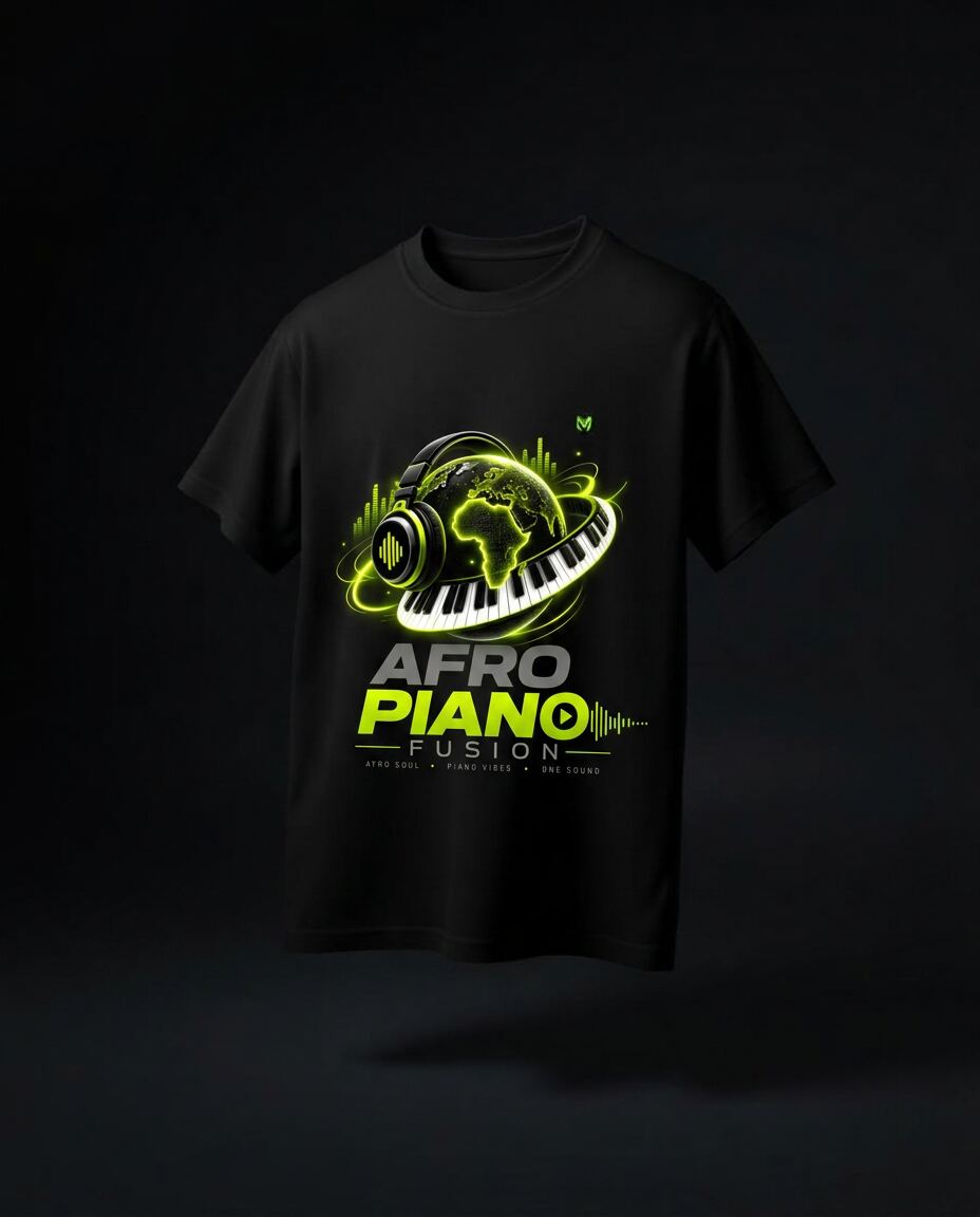 Afro Piano Fusion Signature Tee